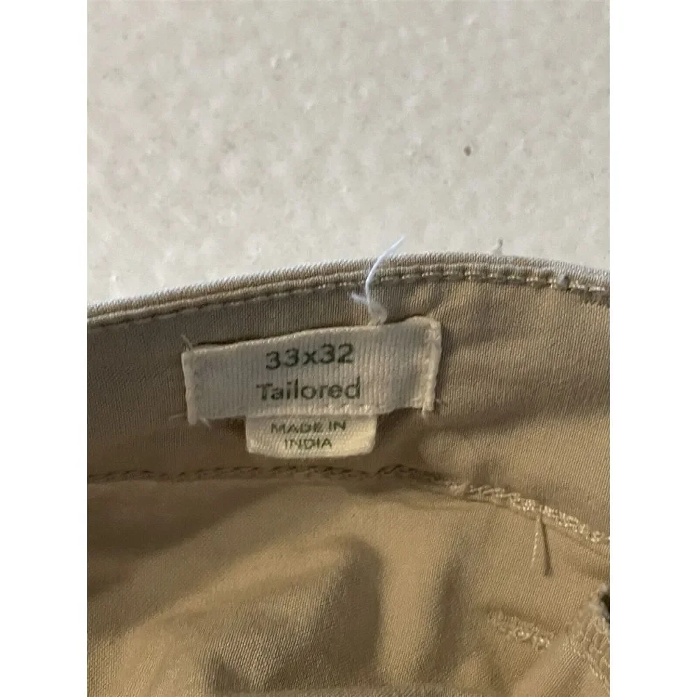 tasc‎ Performance 33 x 32 Stone Motion Pant Tailored Fit 5 Pocket Golf Pants
